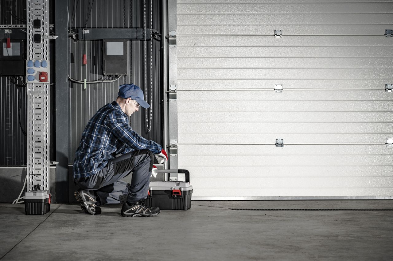 reparera garageport